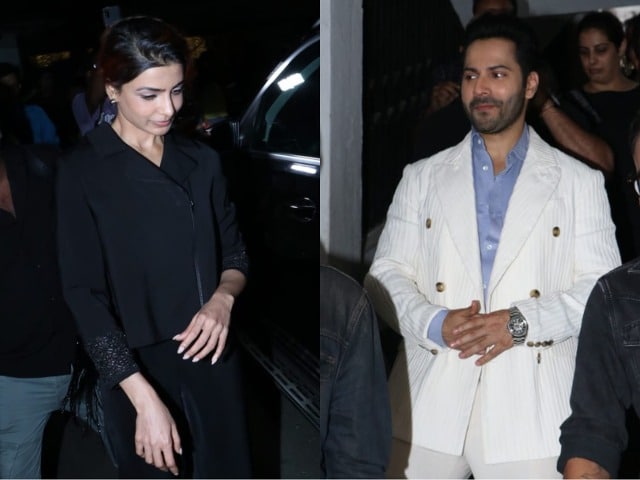 Photo : Into The Spy-Verse: Varun Dhawan And Samantha Ruth Prabhu's Work Diaries