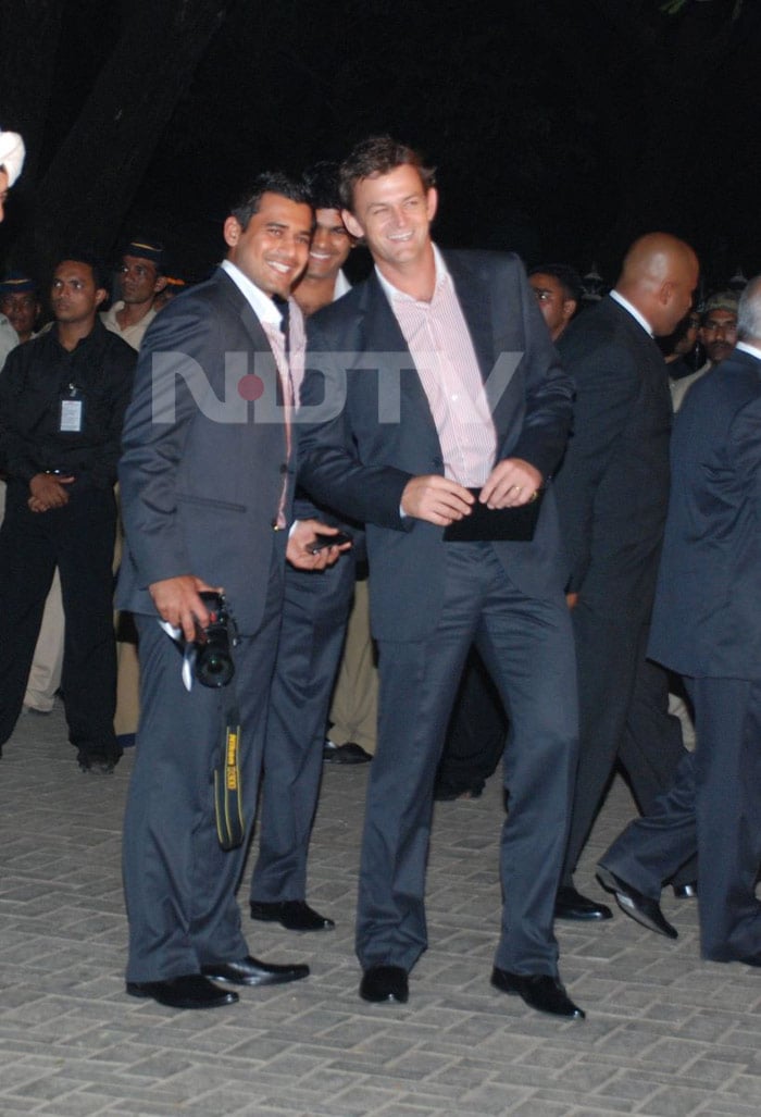 Deccan Chargers skipper Adam Gilchrist.