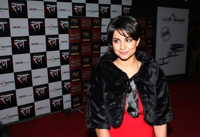 Gul Panag at the premiere of her film <i>Rann</i>. *(Photo: IANS)