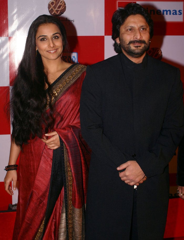 The picture perfect duo of Vidya and Arshad at the premiere of <i>Ishqiya</i>. (Photo: IANS)