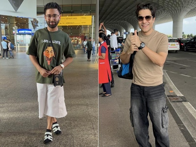 Photo : It's Celeb Rush Hour At The Airport With Orry And Sunny Hinduja