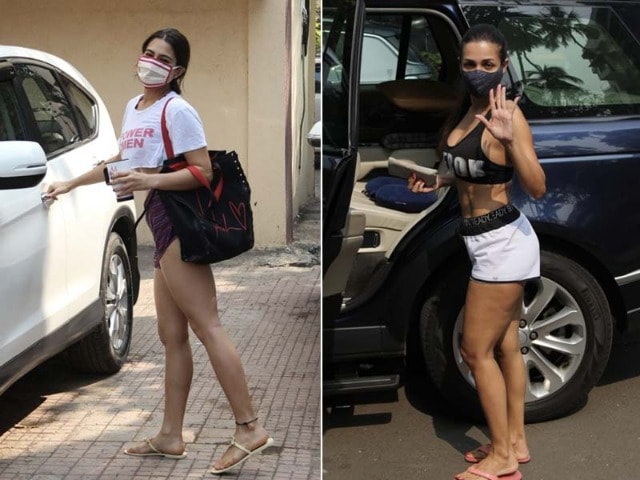 Photo : It's Gym Time For Sara Ali Khan And Malaika Arora