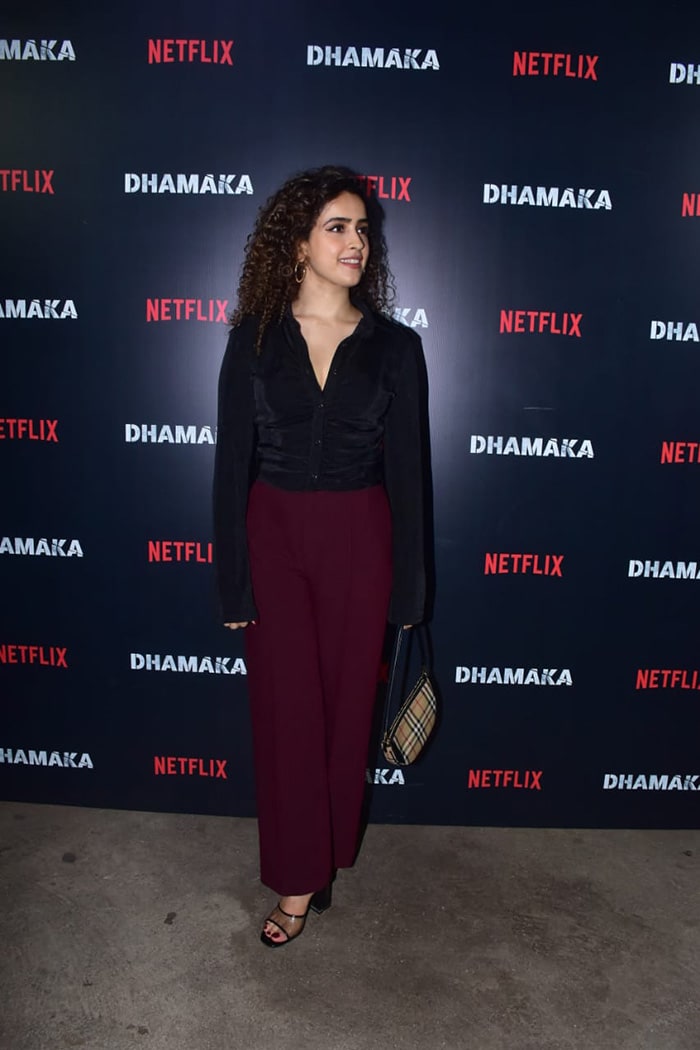 It\'s Movie Time For Sanya Malhotra And Zayed Khan