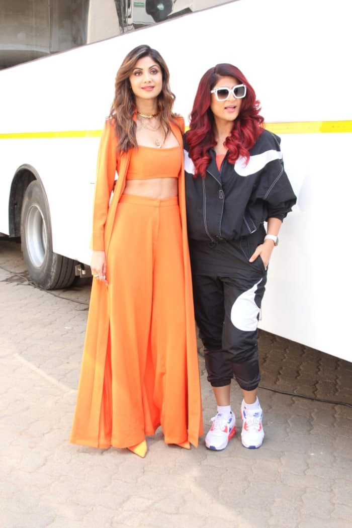 It\'s Never A Boring Style Day For Shilpa Shetty And Shehnaaz Gill