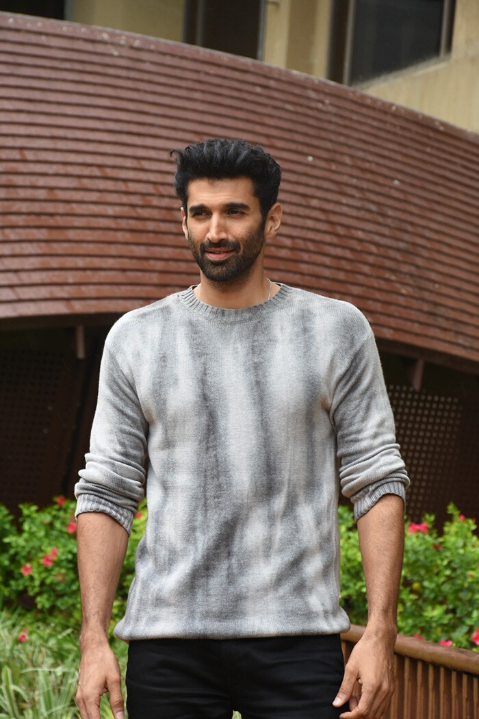 Meanwhile, Aditya Roy Kapur was pictured promoting <i>Om: The Battle Within</i>, sans co-star Sanjana Sanghi.