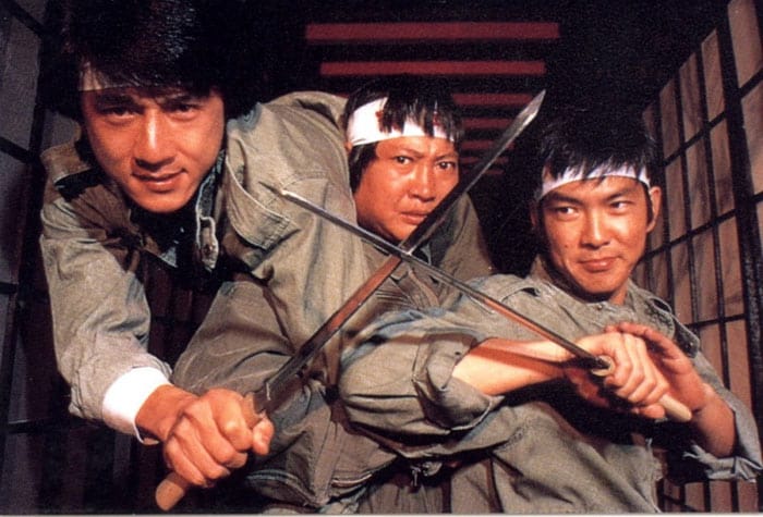 Chan became close friends with fellow group members Sammo Hung and Yuen Biao, the three of them later to be known as the Three Brothers or Three Dragons.