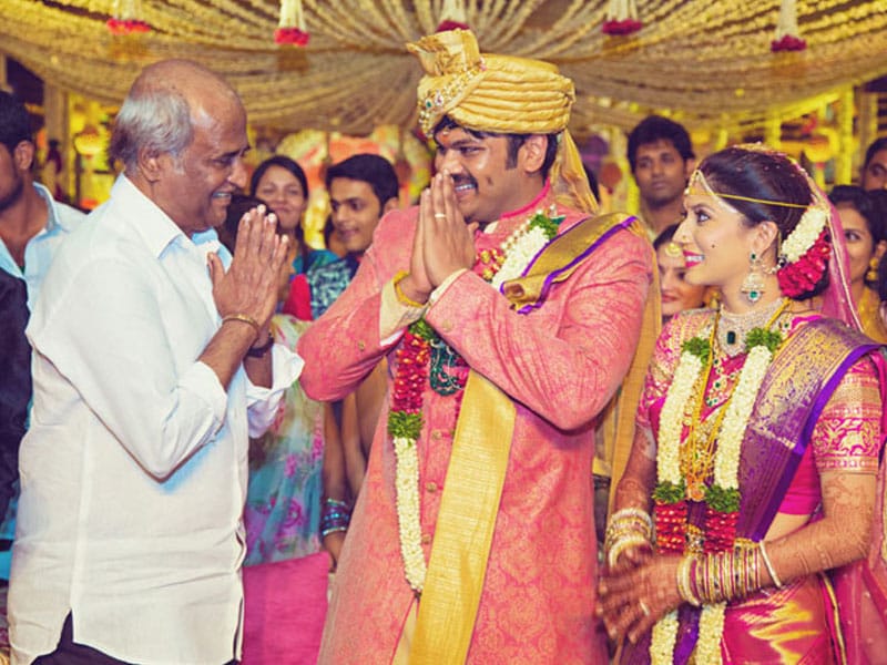 Photo : Inside Manoj Manchu's Blockbuster Wedding: Rajinikanth, Jagan Reddy, Suriya