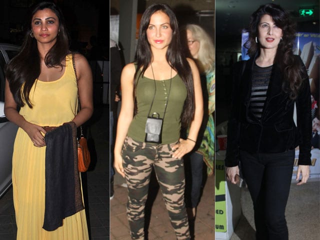 Photo : Ladies' special for Salman: Daisy, Elli, Sangeeta