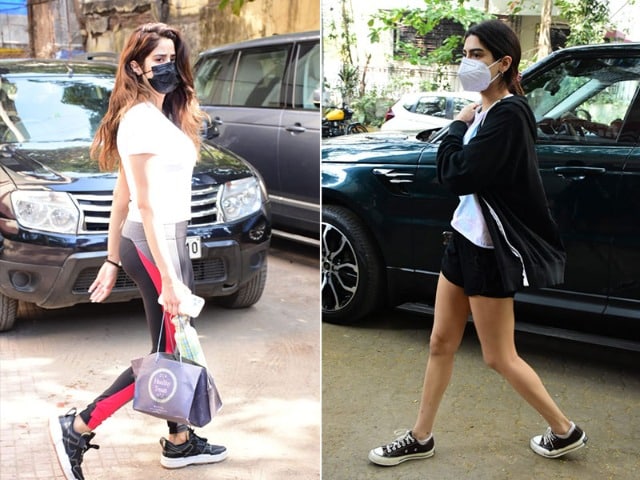Photo : Janhvi And Khushi Kapoor's Post-Covid Workout Drill