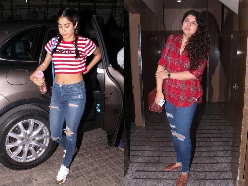 Janhvi And Anshula Are Hang-out Buddies Now