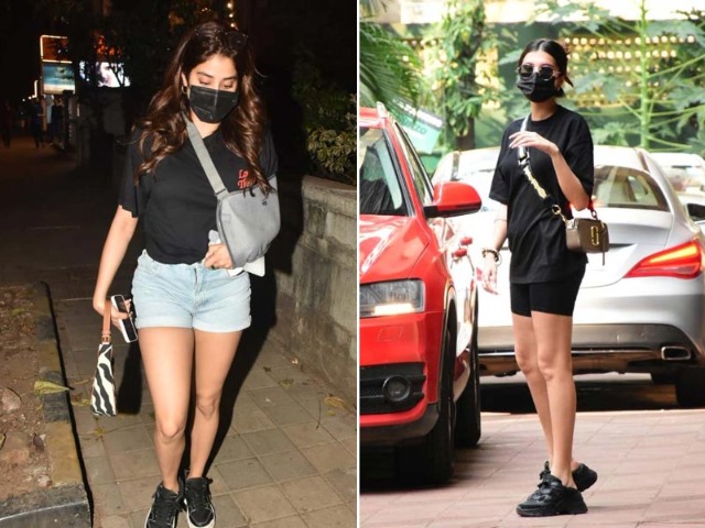 Janhvi Kapoor And Tara Sutaria's Day Out