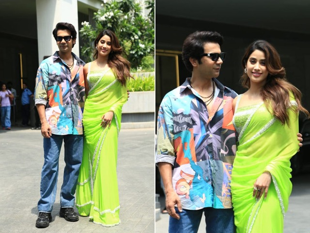 Janhvi Kapoor And Rajkummar Rao Hit Big Sixes At Style Pavilion