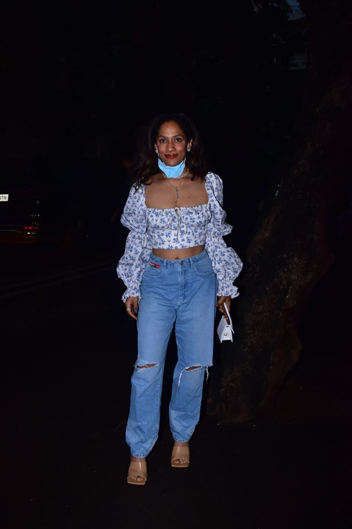 Hey there, Masaba Gupta. The fashion designer is a close friend of Rhea Kapoor.