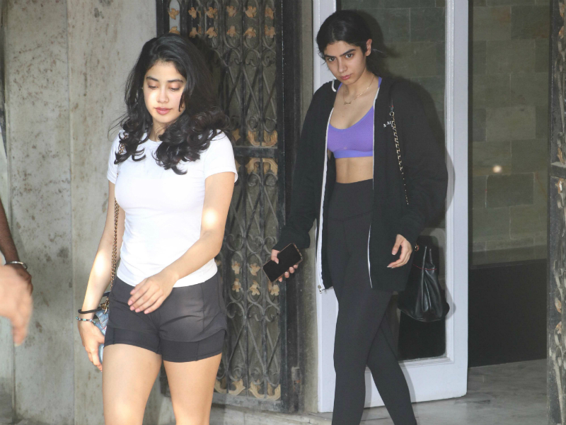 Janhvi And Khushi Kapoor's Gym Diaries