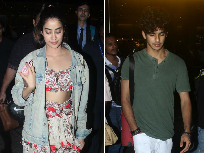 <I>Dhadak</i> Returns To Mumbai, Janhvi And Ishaan Are Back