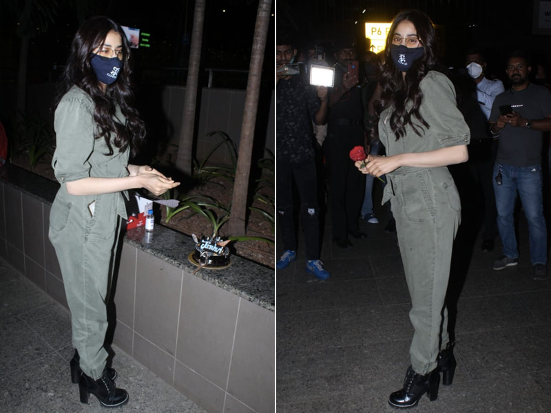 It Happened At The Airport: Janhvi Kapoor's Birthday Was Made Special