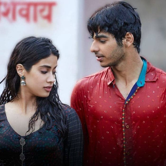 Janhvi Kapoor debuted opposite Ishaan Khatter in 2018 film <i>Dhadak</i>, which was a remake of Marathi blockbuster <i>Sairat</i>. <i>Dhadak</i> faced resistance from critics and cinephiles, who drew comparisons with the original film. <br><br> This image was posted on Instagram by <a href="https://www.instagram.com/p/Bk1lGVMhYmo/" target="_blank" rel="nofollow" >Janhvi Kapoor</a>