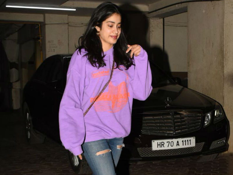 Janhvi Kapoor Paints The Town Pink