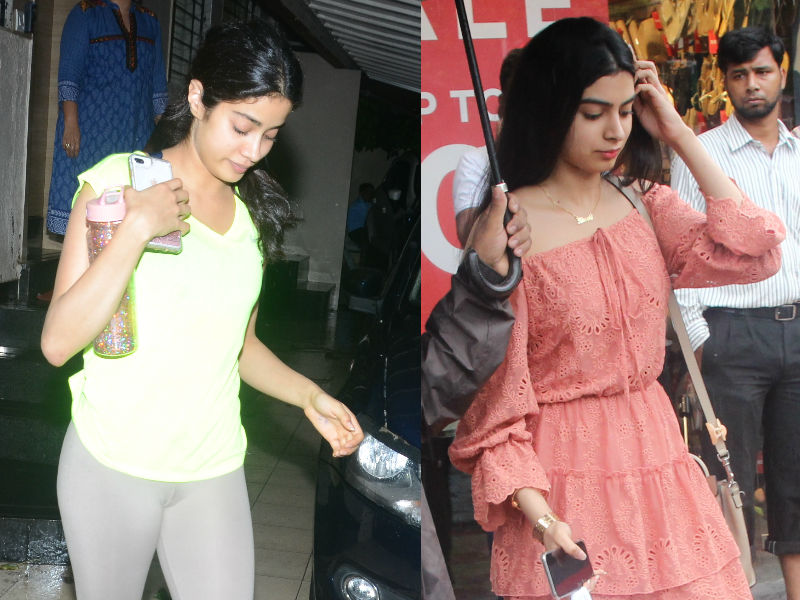 A Day In The Lives Of Janhvi And Khushi