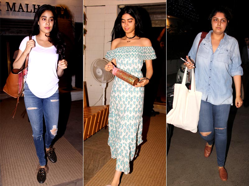Janhvi, Khushi And Anshula Begin Sonam Kapoor's Wedding Shopping