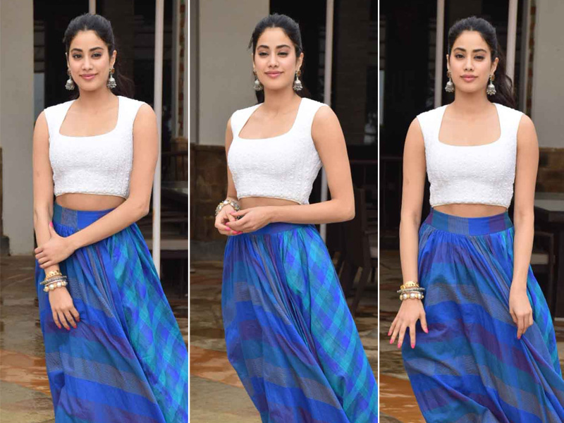 हमेशा स्‍टाइल में नजर आती हैं 'धड़क' एक्‍ट्रेस जाहन्‍वी कपूर