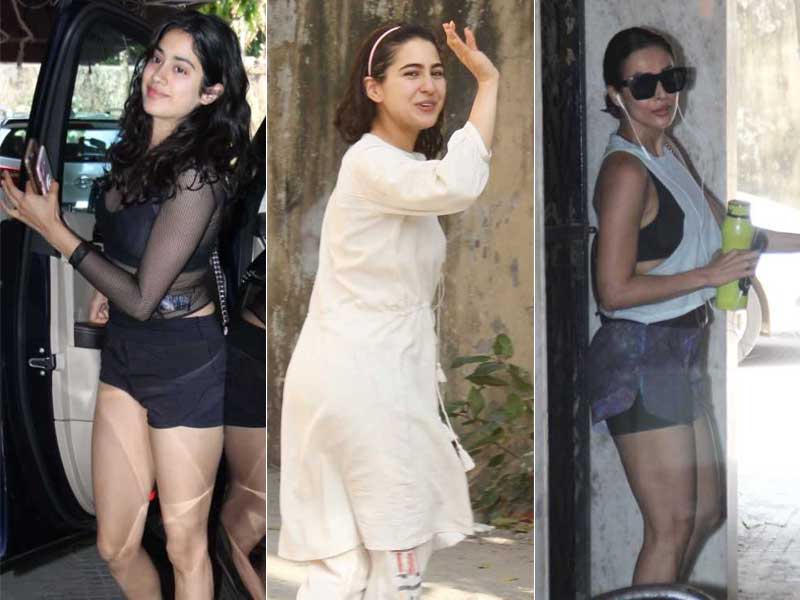 Photo : Janhvi, Sara, Malaika Won't Miss Gym Day Even If It's A Monday