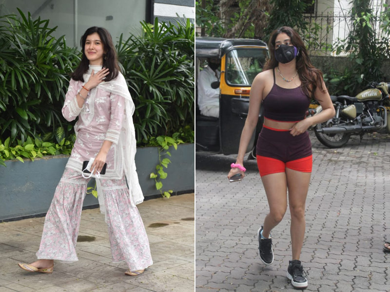 How Janhvi And Shanaya Kapoor Spent Their Saturday