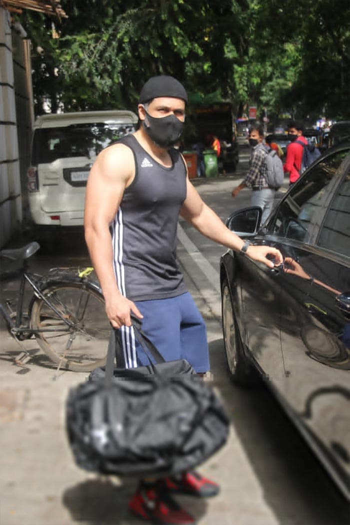 Emraan Hashmi was snapped outside his gym.