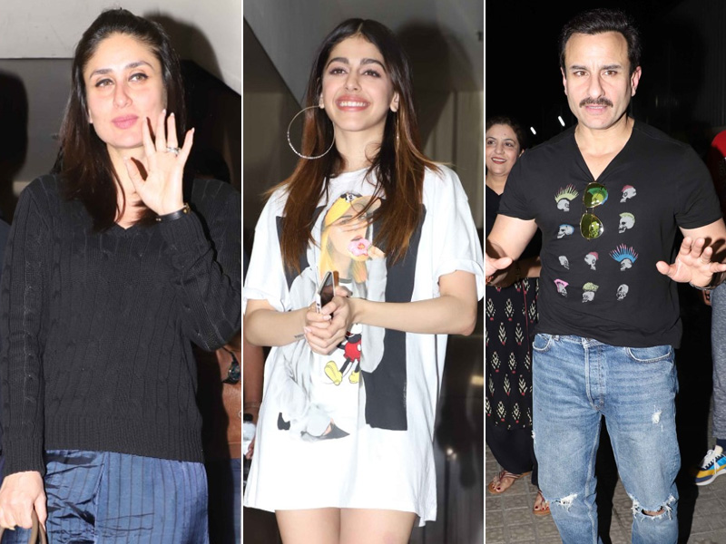 सैफ की फिल्‍म 'जवानी जानीमन' की स्‍पेशल स्क्रीनिंग में शामिल हुईं करीना कपूर