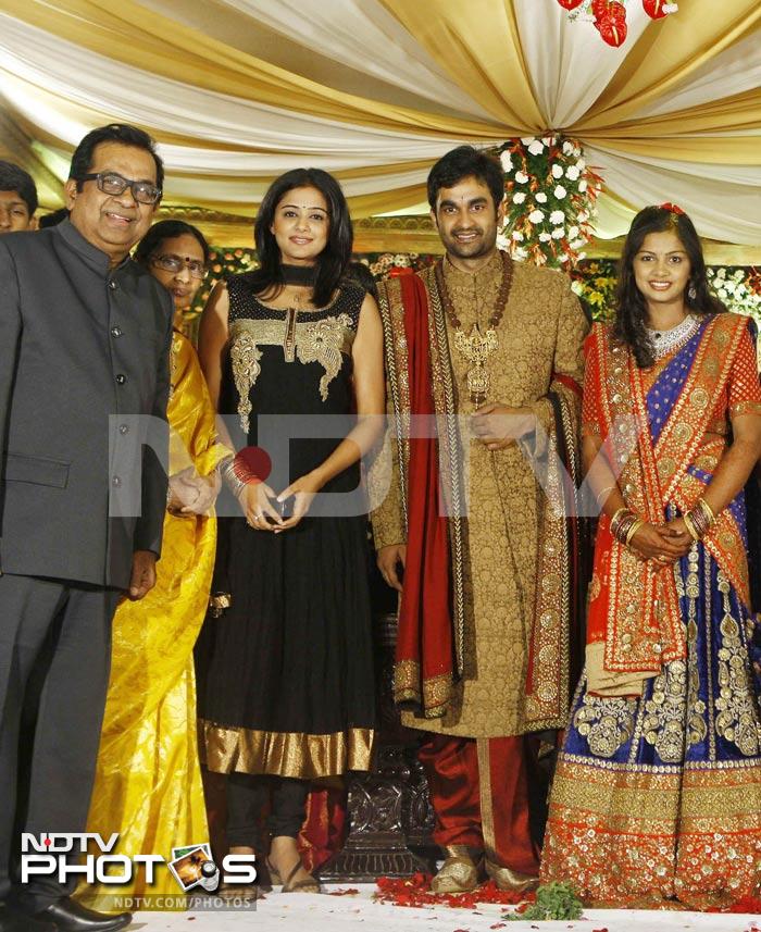 VIP wedding guests: Chiranjeevi, Jaya Prada