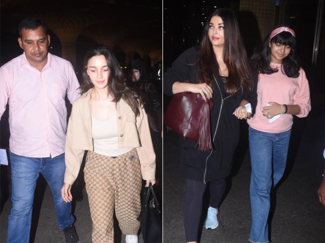 Jet Set Go: Aishwarya-Aaradhya, Alia And Other Stars At The Airport
