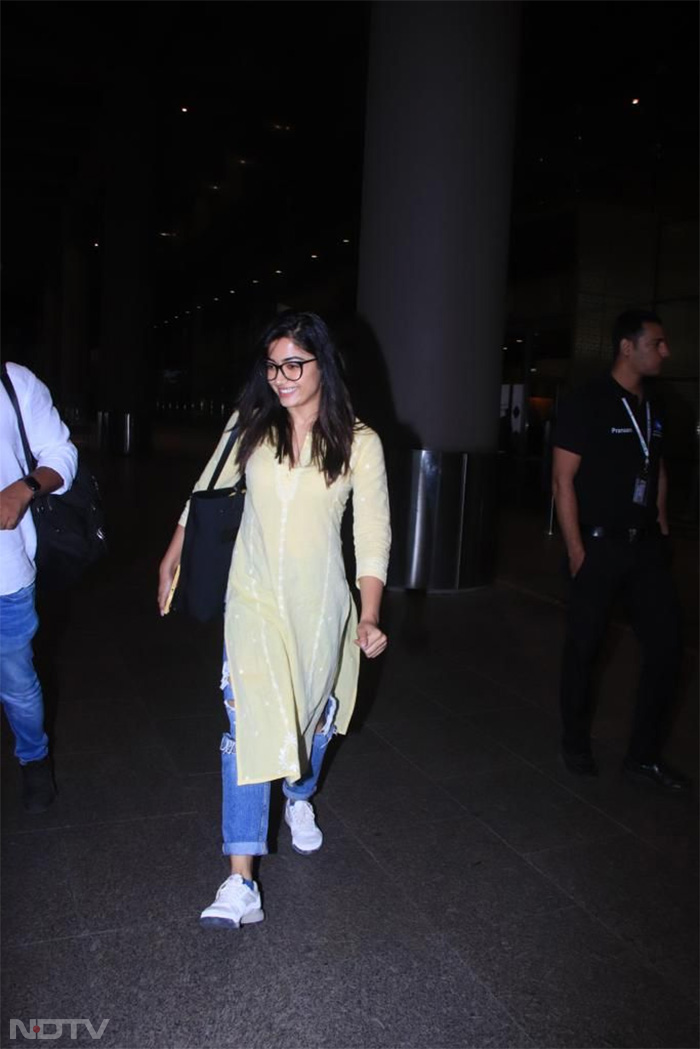 Jet Set Go: Rashmika Mandanna, Ananya Panday And Vaani Kapoor At Airport