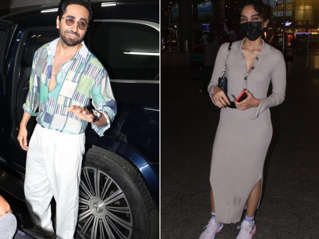 Jet, Set, Go: Sobhita Dhulipala, Ayushmann Khurrana And Others Jet, Set, Go: Sobhita Dhulipala, Ayushmann Khurrana And Others