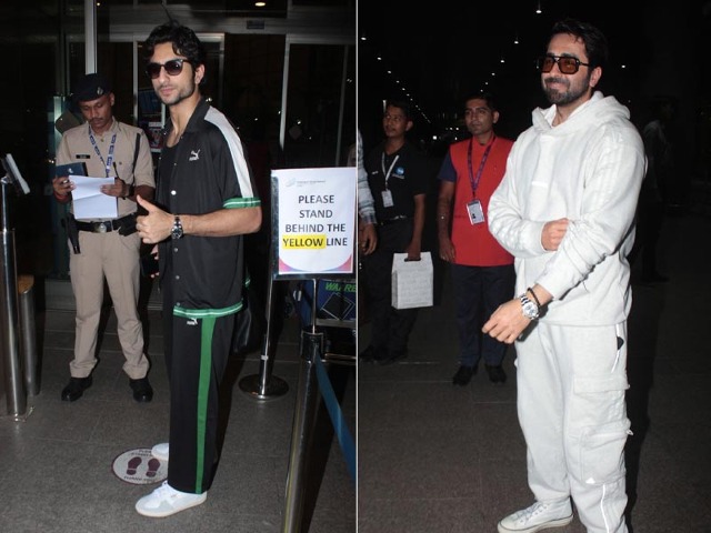 Jet, Set, Style: Ayushmann Khurana, Ibrahim Ali Khan And Others Jet, Set, Style: Ayushmann Khurana, Ibrahim Ali Khan And Others