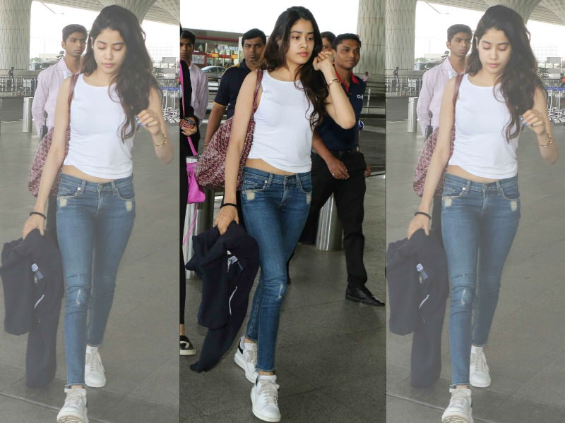 Photo : How To Ace The Airport Look Like Jhanvi Kapoor
