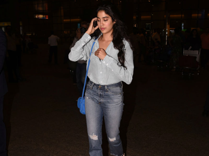 Jhanvi Kapoor Travels In Style, Always