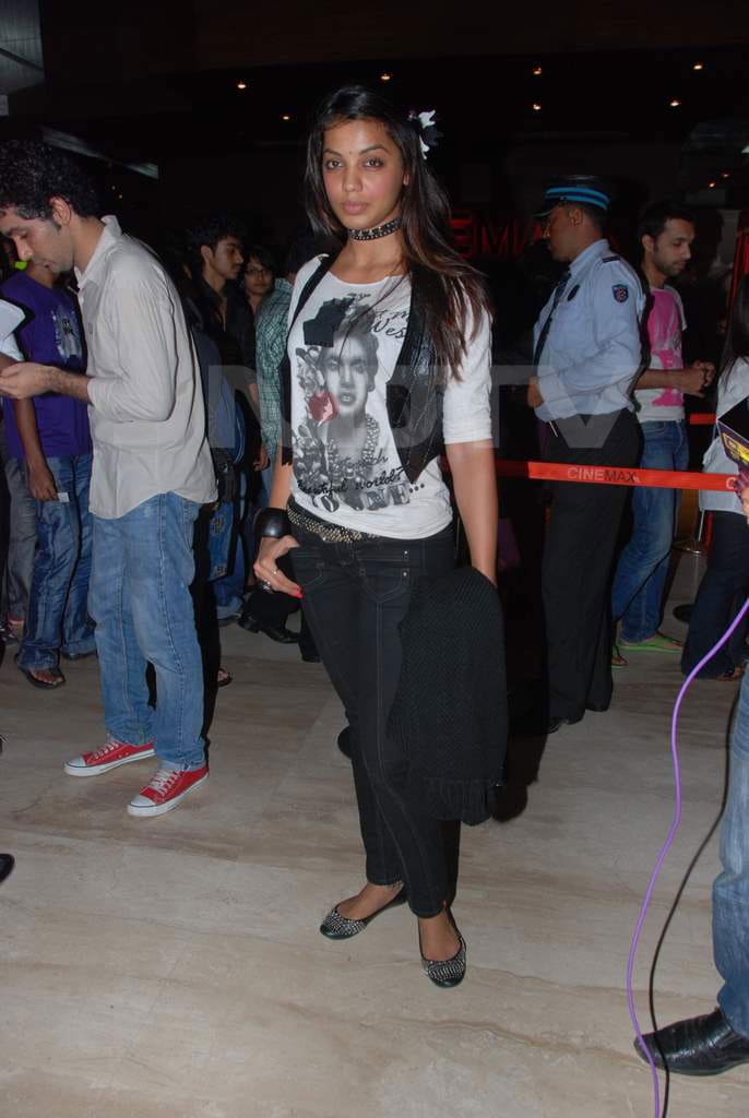 Mugdha Godse pulls off a rockstar look.