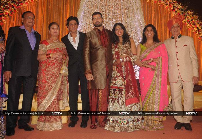 Wedding season\'s not over yet for SRK, Abhishek