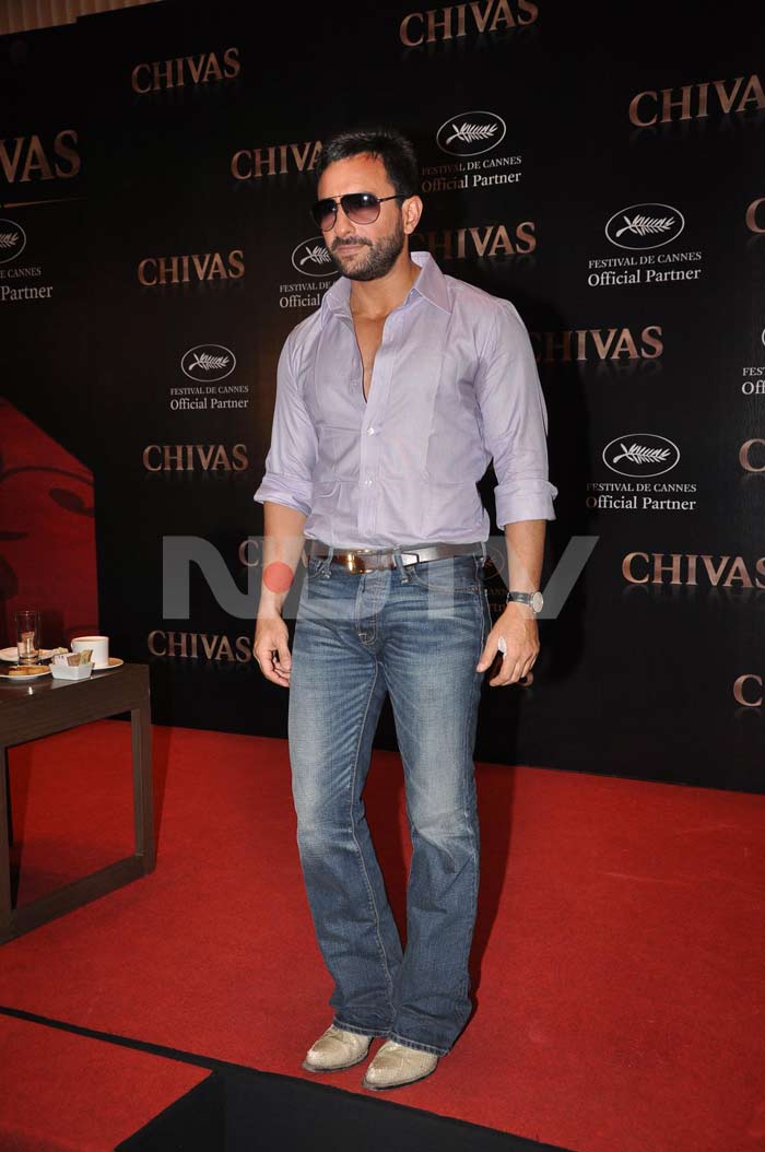 Spotted: Saif at Chivas event