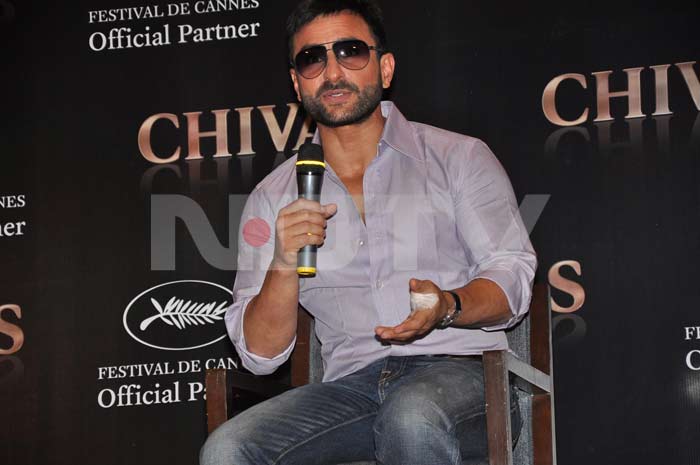 Spotted: Saif at Chivas event