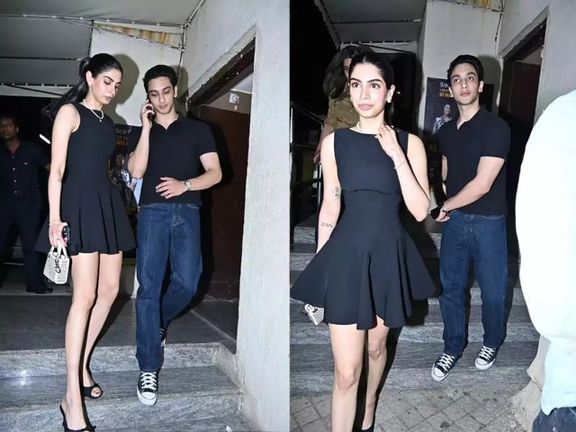 Just Khushi Kapoor And Vedang Raina Twinning And Winning