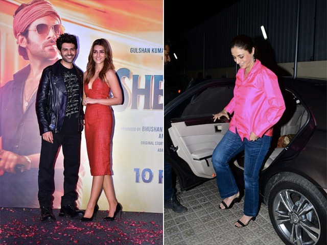 Just Kriti Sanon-Kartik Aaryan, Tabu At Work