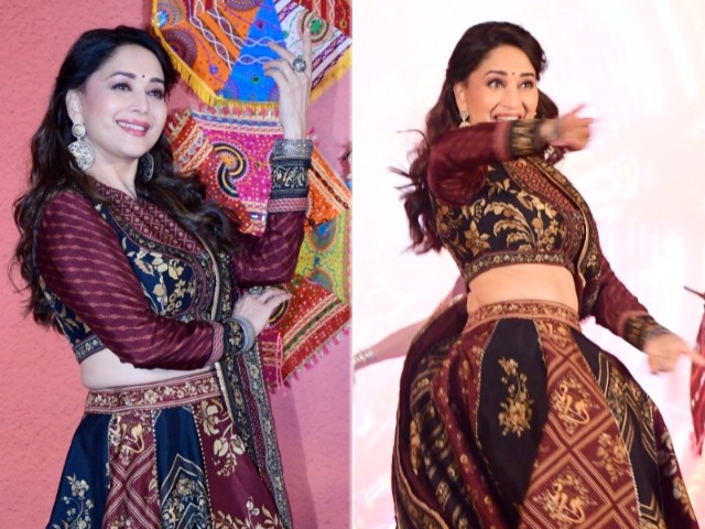 Just Madhuri Dixit's Magic At <i>Maja Maa</i> Trailer Launch