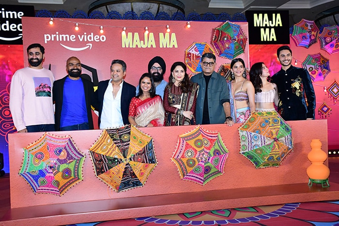 Just Madhuri Dixit\'s Magic At Maja Maa Trailer Launch