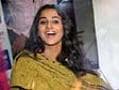 Photo : Now, Vidya sells tickets for her film