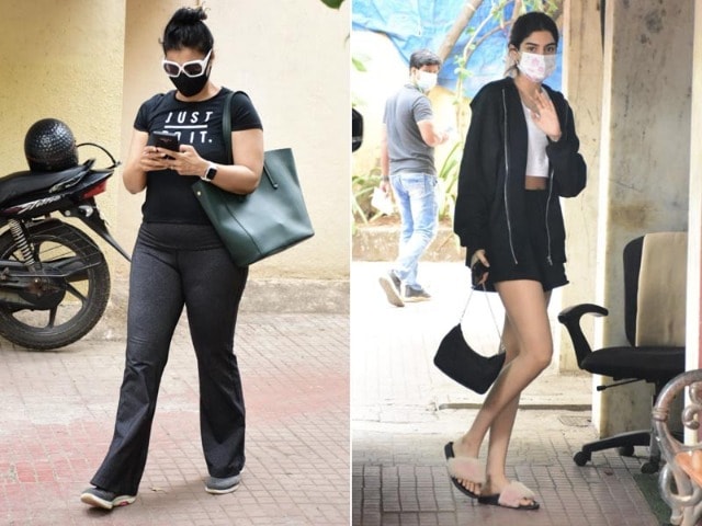 Photo : Kajol And Khushi Kapoor Are Busy Staying Fit