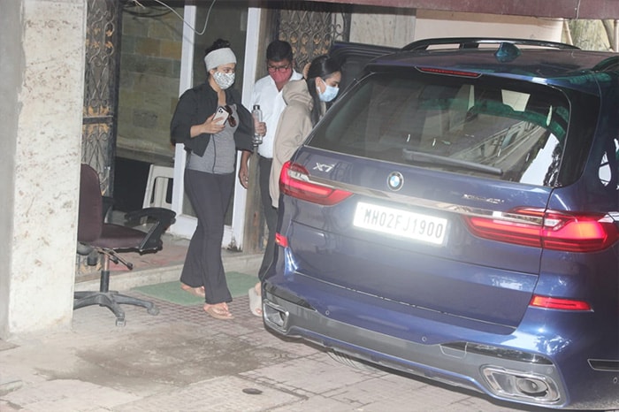 Kajol and her daughter Nysa Devgn were photographed outside their Pilates class in Santacruz, Mumbai on Tuesday.