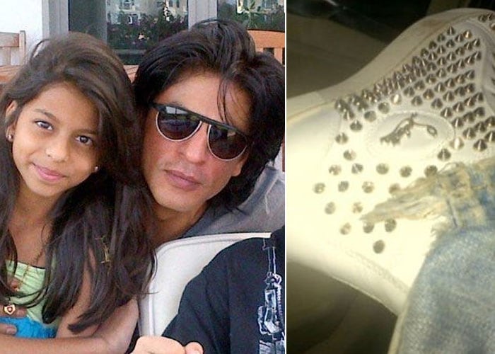Suhana gives SRK a wardrobe update