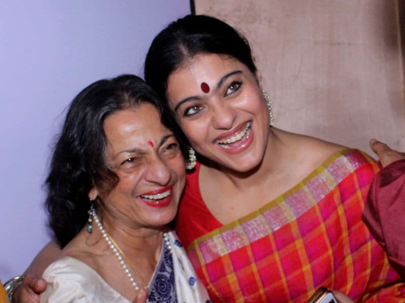Photo : Kajol's Close-Knit Durga Ashtami With Tanuja, Ayan Mukerji
