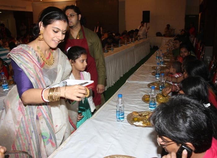 Durga Puja: Kajol the Bengal tigress